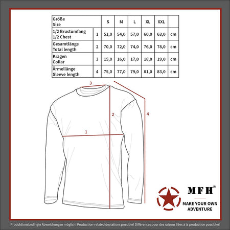 MFH US Base Layer Level I GEN III OD Green
