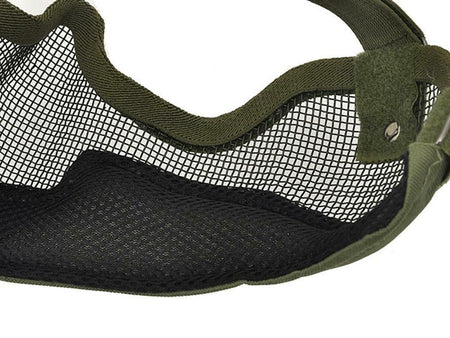 Airsoft Mesh Mask V2 Green