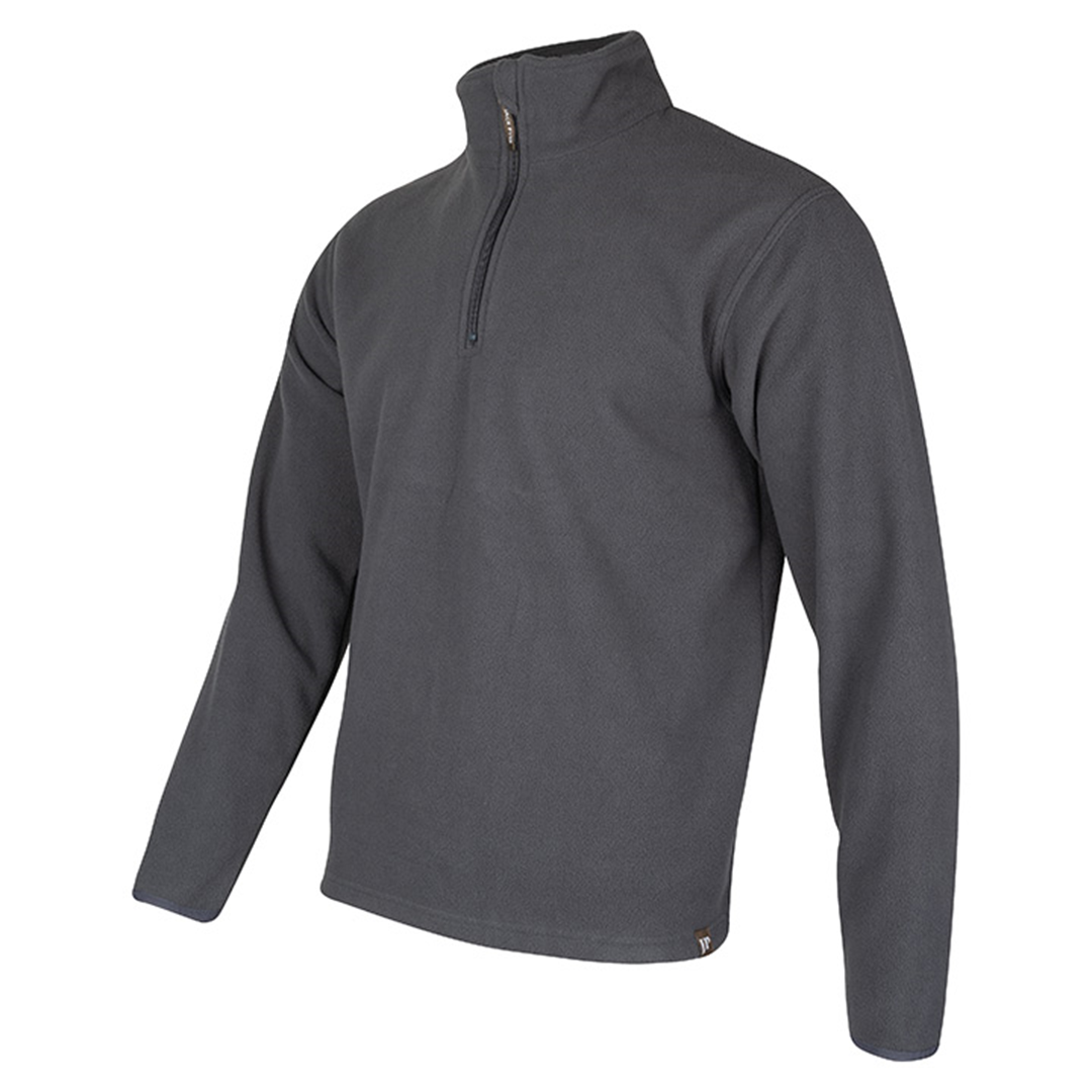 Jack Pyke Country Fleece Top ¼ Zip Pullover Charcoal