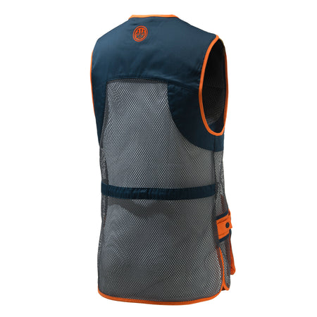 Beretta Full Mesh Unisex Vest Blue Total Eclipse & Grey