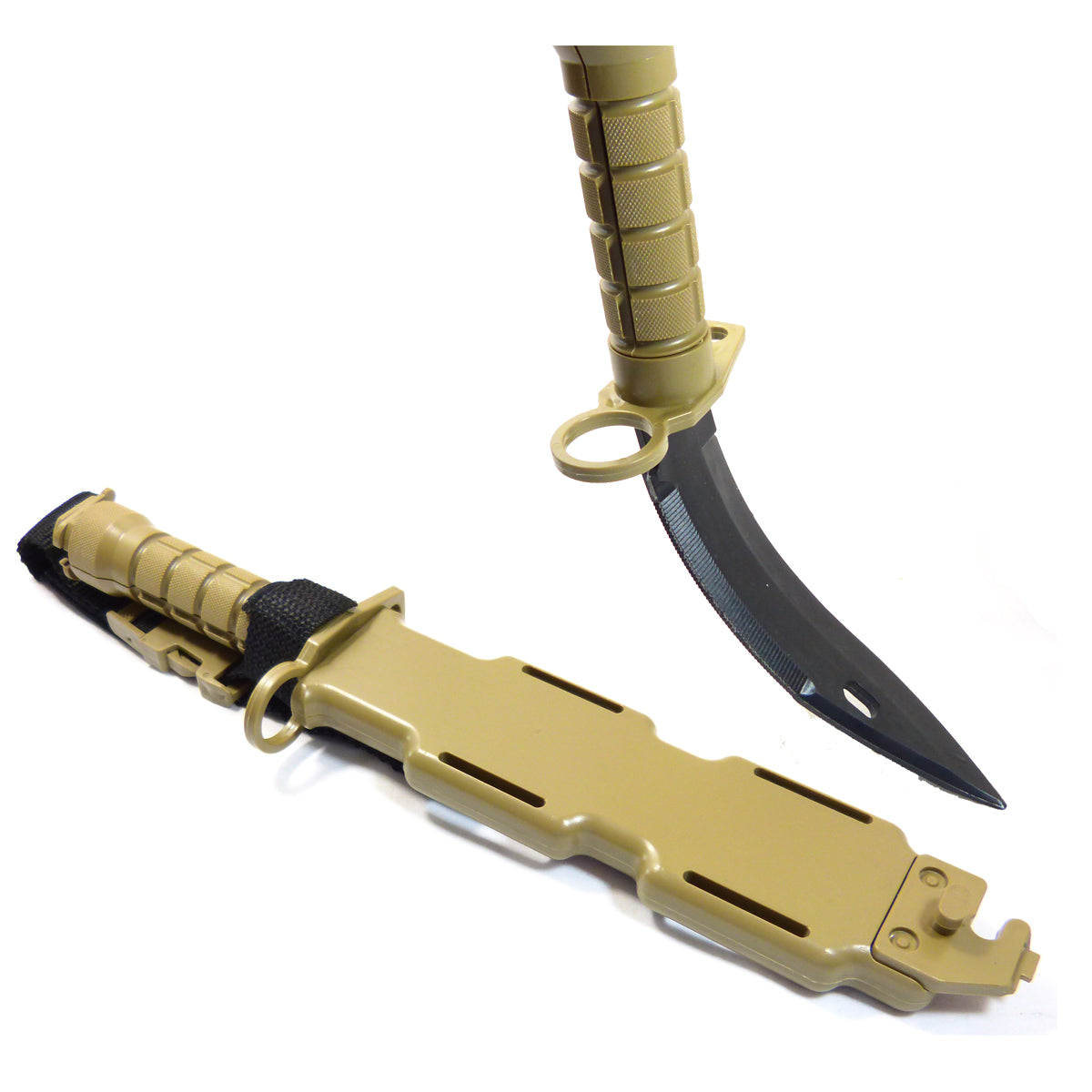 Cyma M9 Plastic Rubber Bayonet Dark Earth