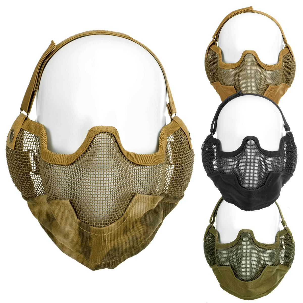 Invader Gear V2 Steel Airsoft Face Mask Protection
