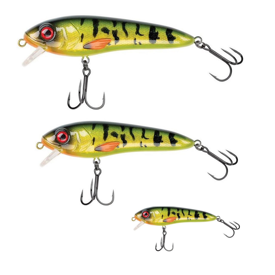 Abu Garcia Svartzonker McCelly Fishing Plug Lure Fire Bass