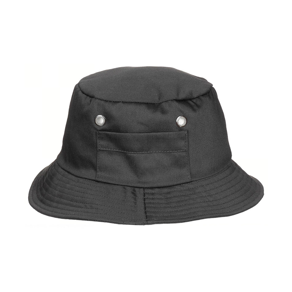 MFH Fishing Boonie Hat with Small Side Pocket Black