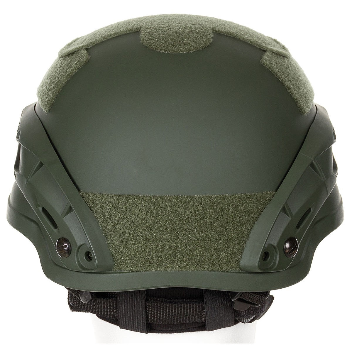 MFH MICH 2002 Style Airsoft Helmet Rails Lightweight ABS Green