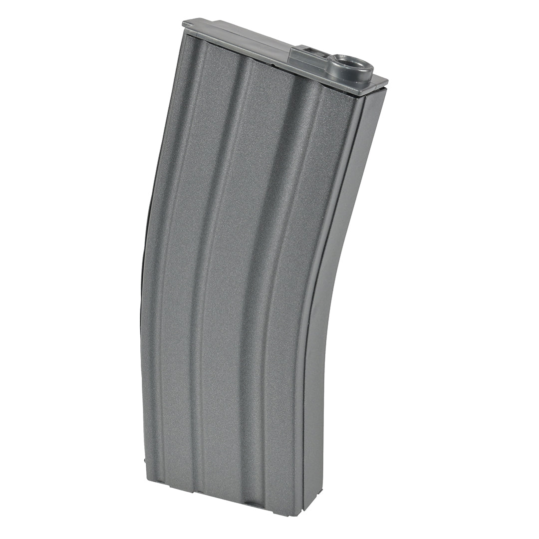 E&C Airsoft Magazine M-Series Metal Mid Cap 160rd Grey