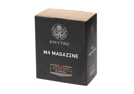 Krytac M4 Series Magazine Box Set 150rd Black 6mmm bb's
