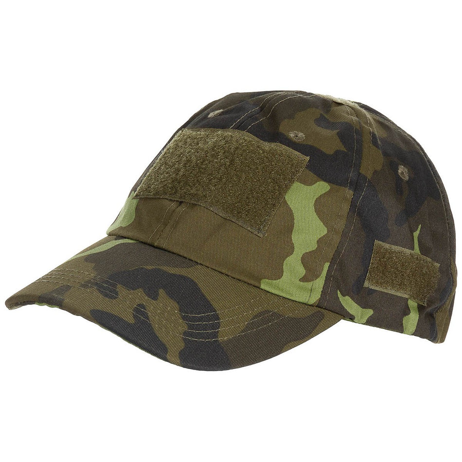MFH Operators Army Baseball Hat Cap ID Panel Czech M95 Camo