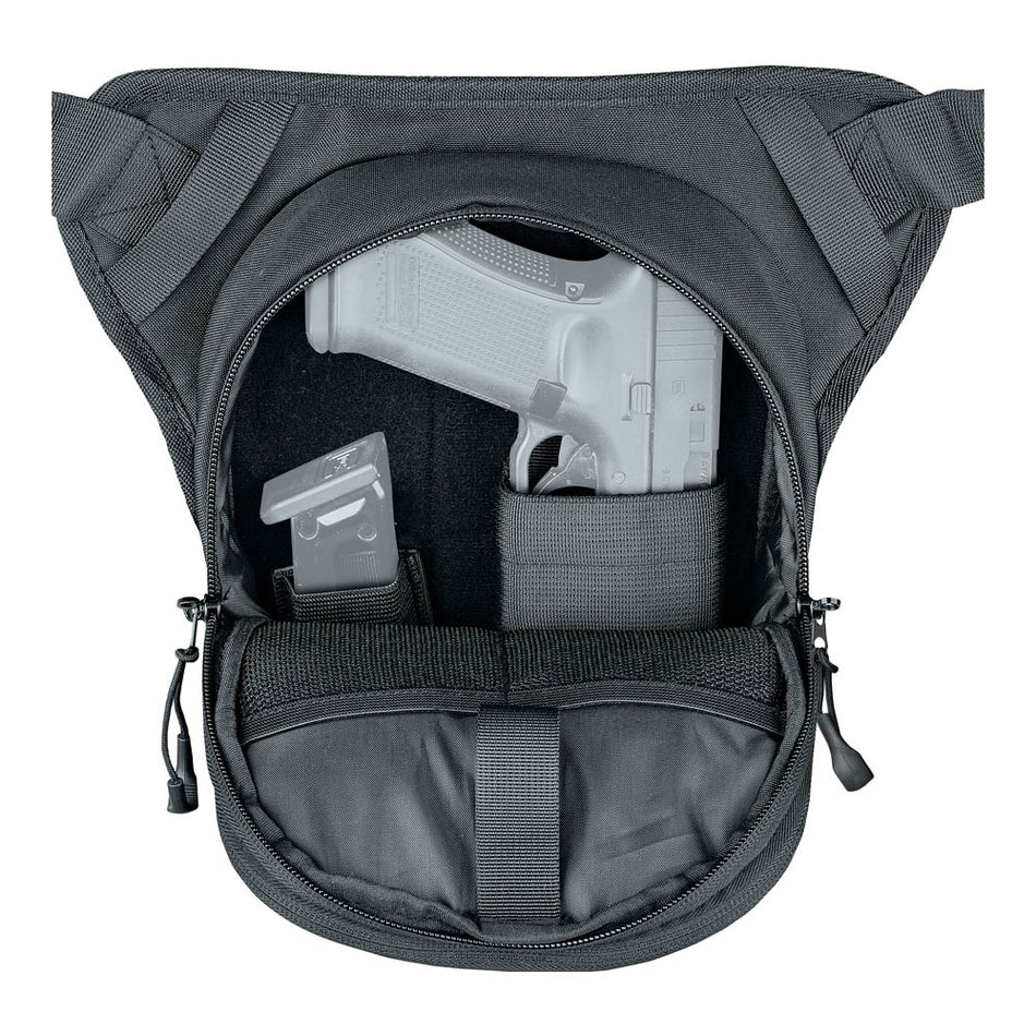 Umarex Duty Concealed Pistol Carry Case Waist Bag Holster Black