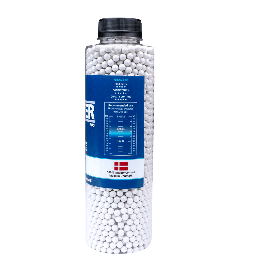 ASG Beta Blaster Grade III Airsoft BBs 0.30g 3300 1 X Bottle