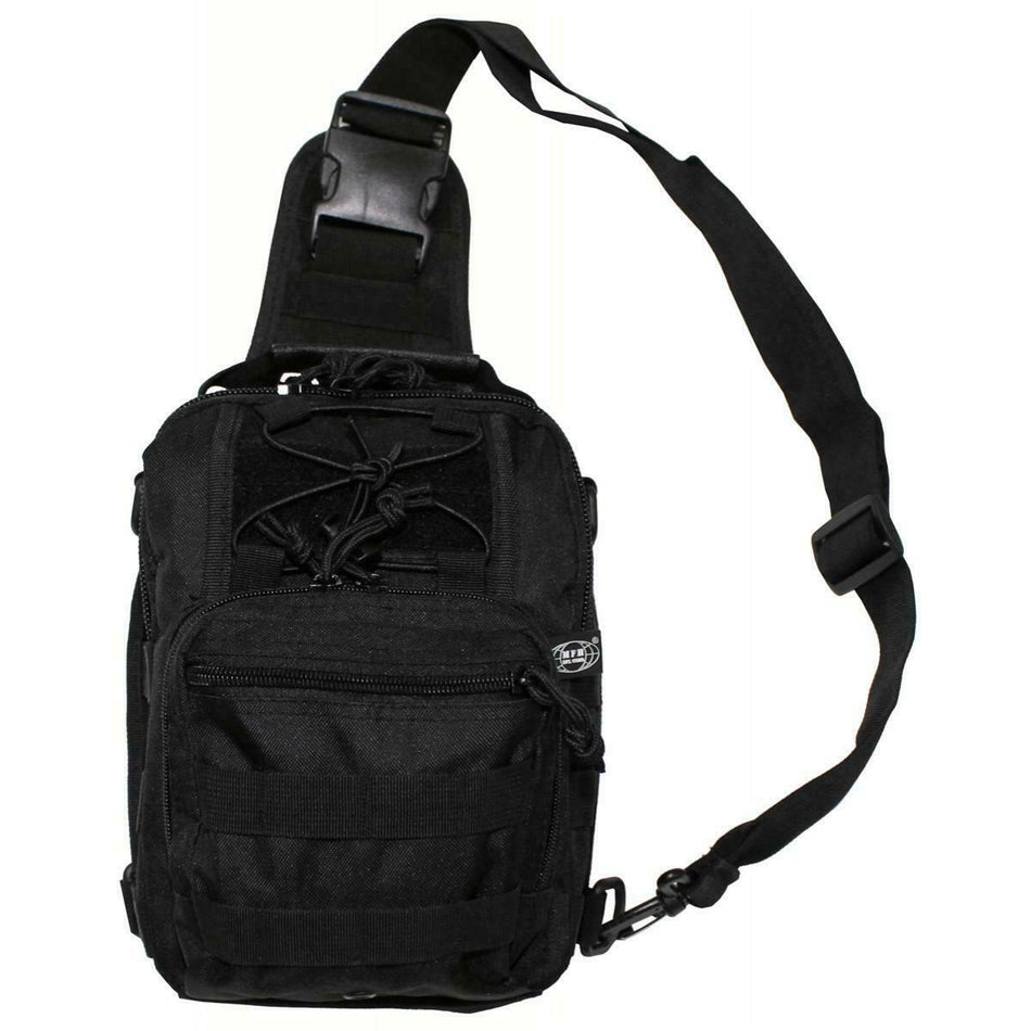MFH Shoulder Molle Bag Black