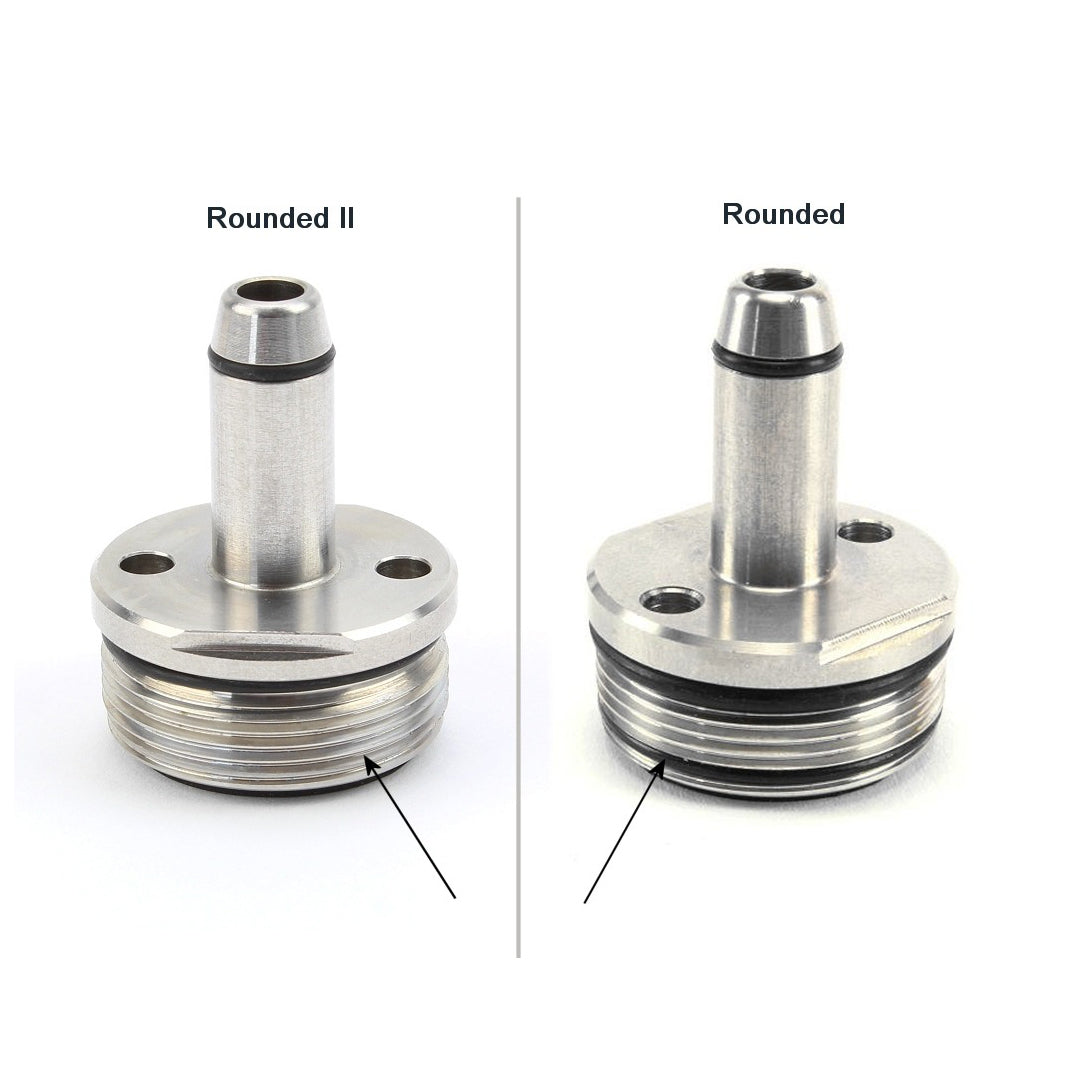 AirsoftPro Stainless Steel ROUNDED II Cylinder Head for VSR 