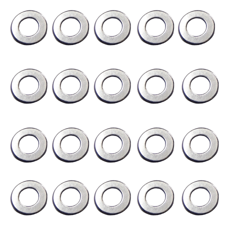 FPS Airsoft Gearbox Gear Shim Set 0.20mm X 20 