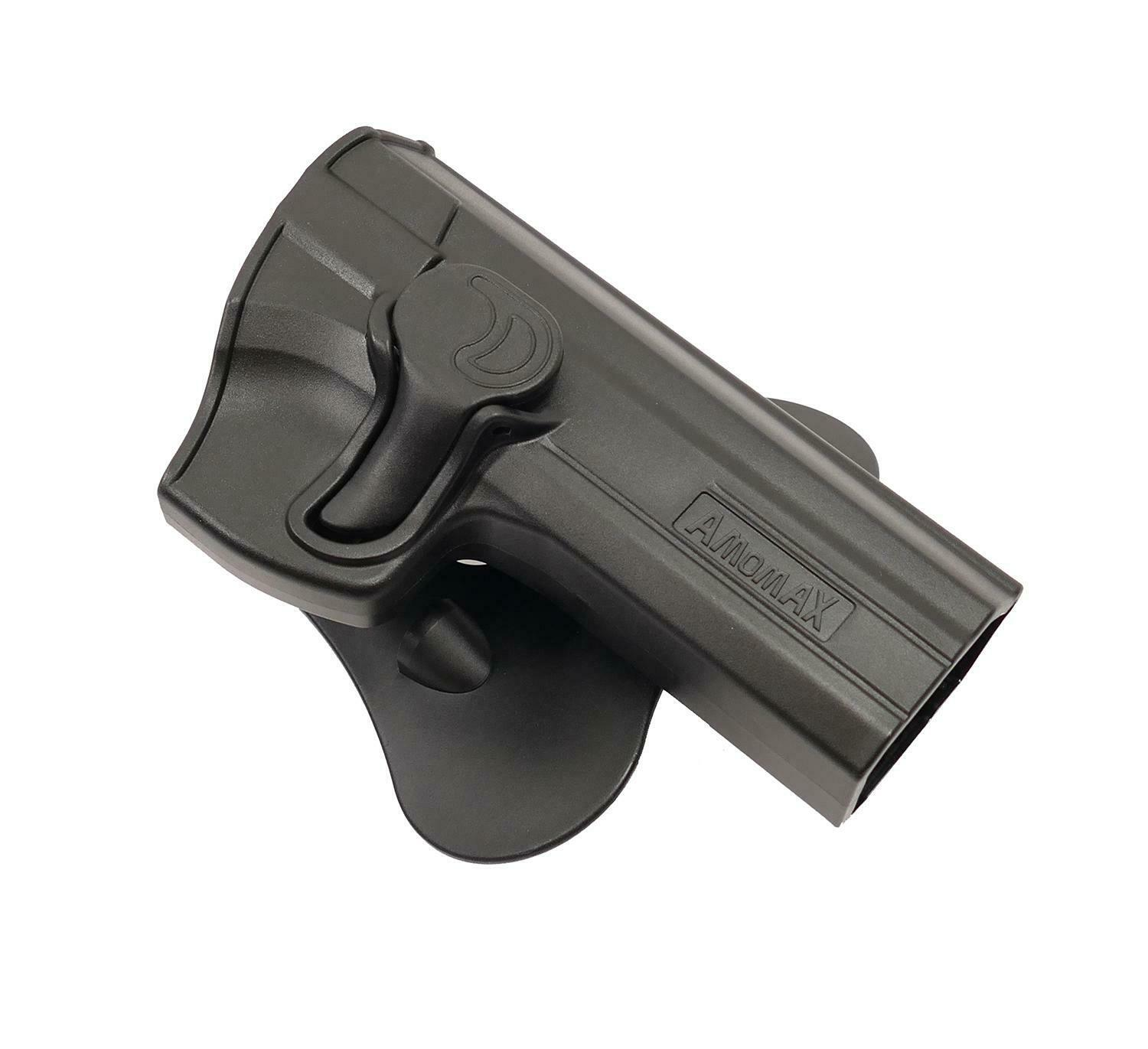 Amomax Retention Holster CZ SP-01 Series Black R/H 