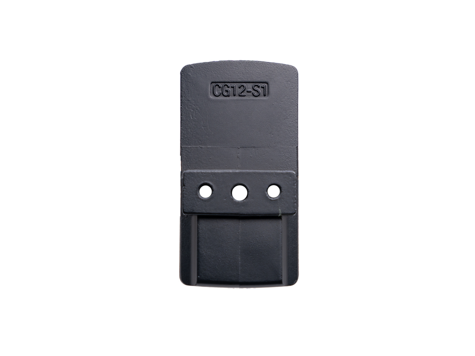 ASG CZ P-10C Optic Ready Dot Scope Mounting Plate Black