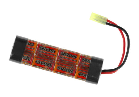 VB Power NiMh 9.6v 1600mAh Mini Taymia Block Battery
