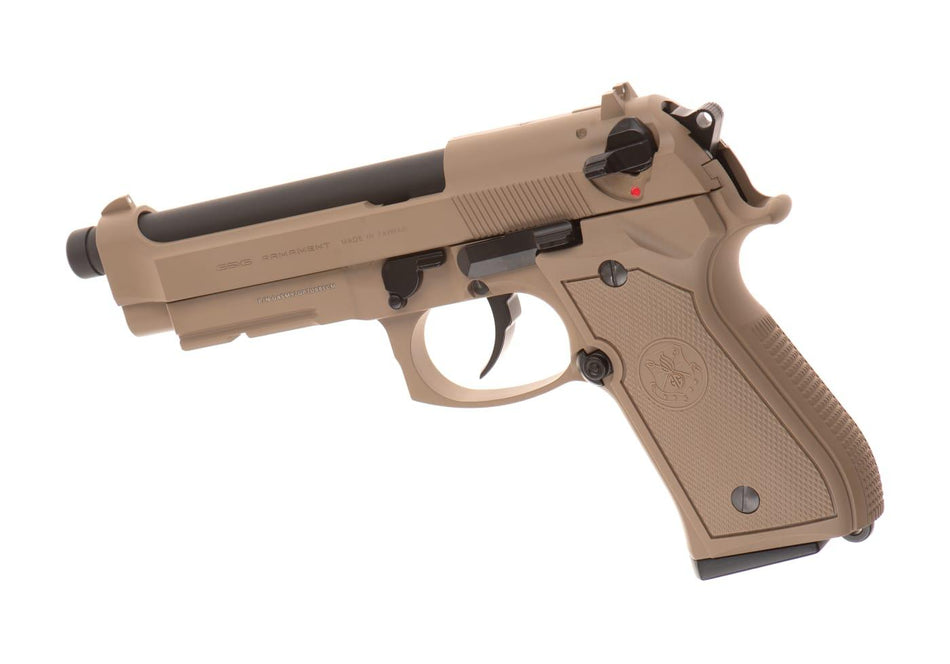 G&G Airsoft GPM92 Green Gas Airsoft Pistol Tan 6mm