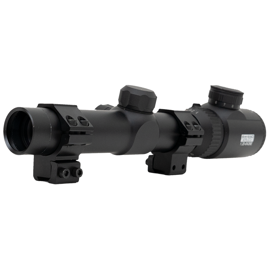 Swiss Arms Rifle Scope 1,25-6x26E Reticle SK01 F191 11mm Weaver Rail