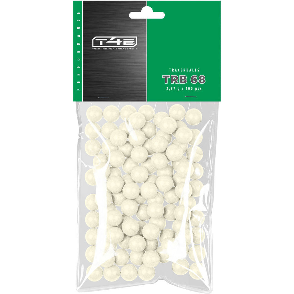 Umarex T4E Performance TRB 68 Tracer Balls .68 Ammo Pellets 100 Bag