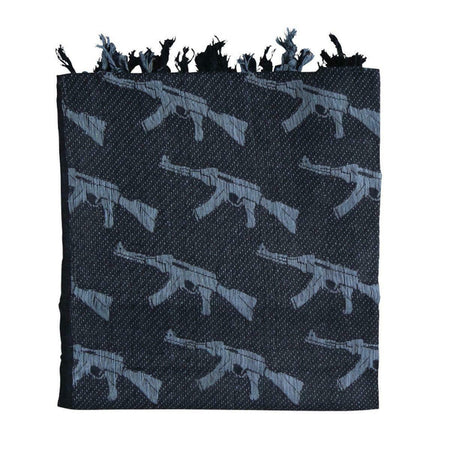 Kombat Shemagh With Rifle Logo