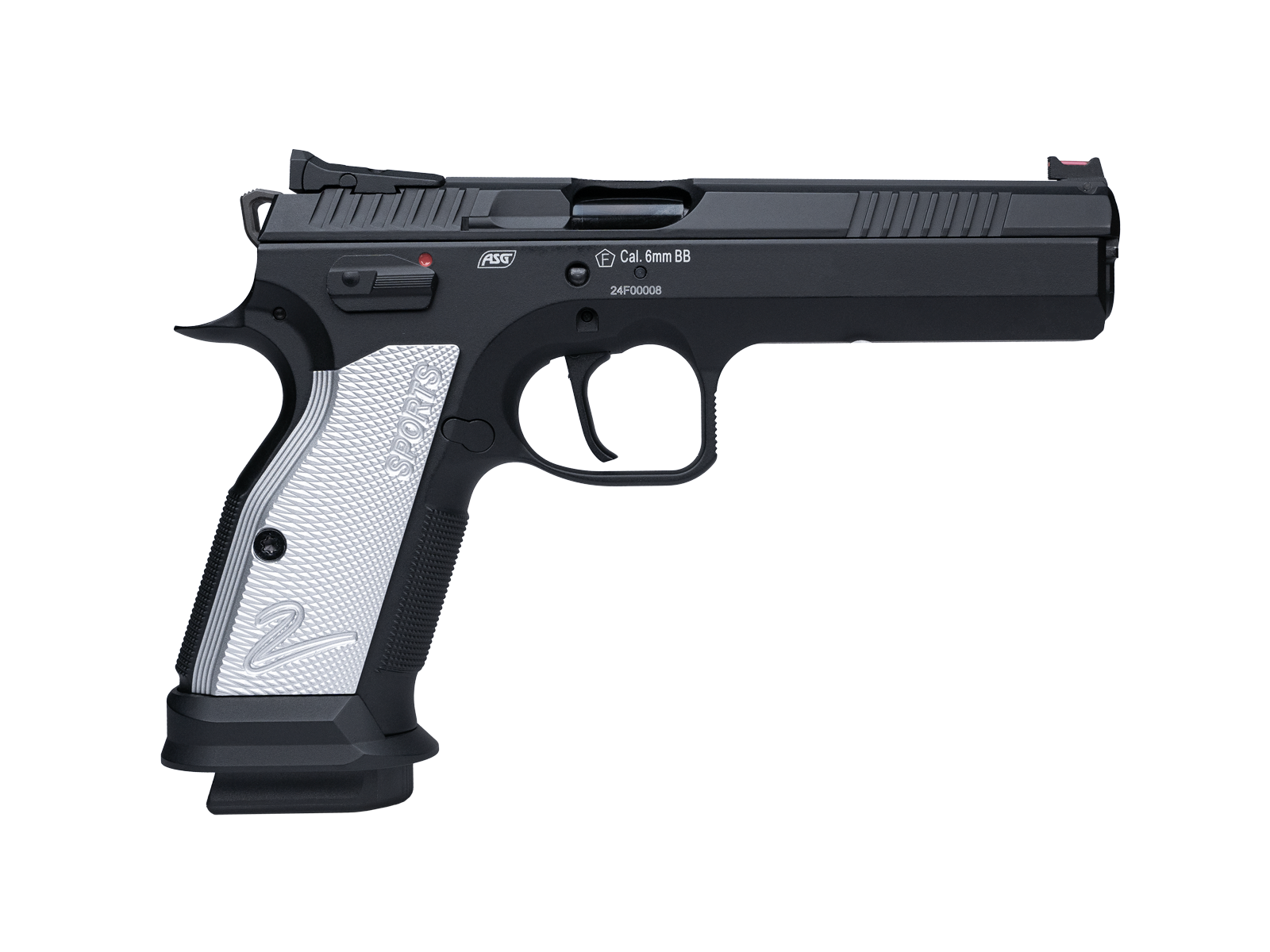 ASG CZ TS 2 Airsoft Pistol GBB CO2 Black