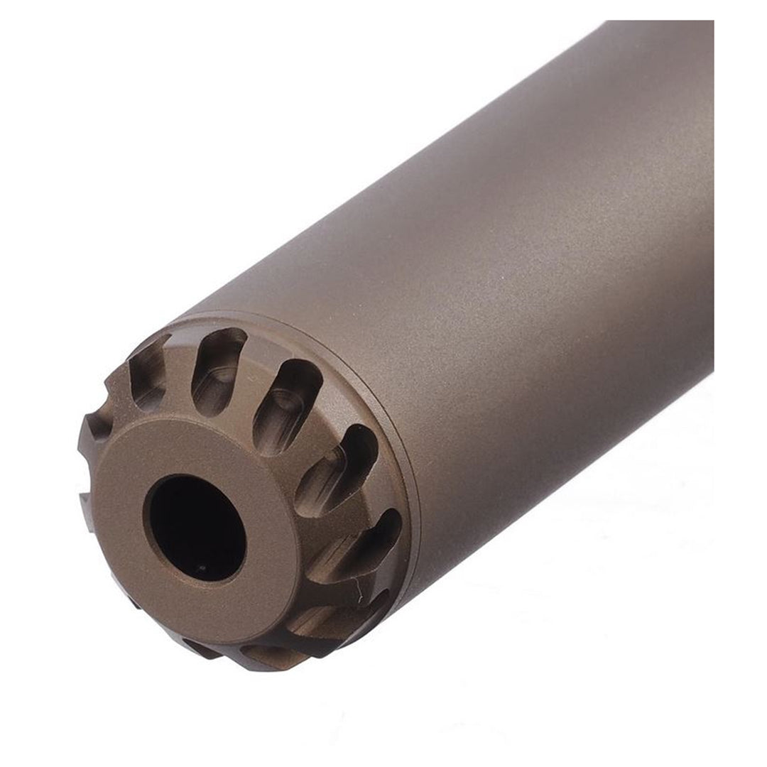 Action Army Airsoft AAP-01 Pistol Silencer 14mm CCW FDE