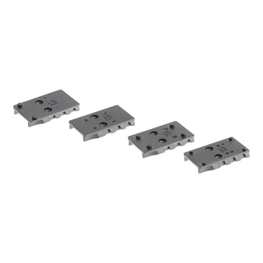 Umarex Adapter Scope Mount Plate For PDP T4E Model Set of 4 Black