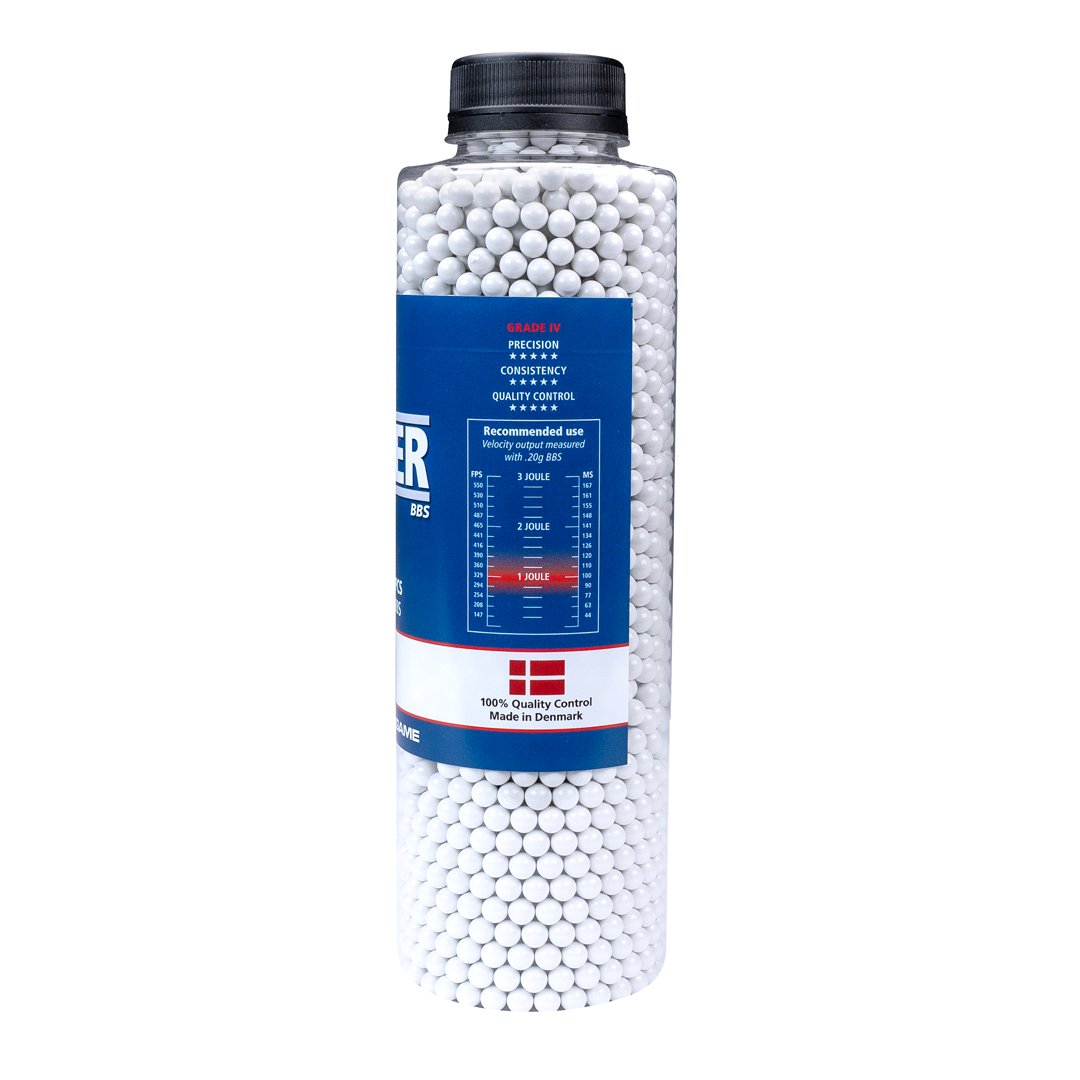 ASG Alpha Blaster Grade IV Airsoft BBs 0.20g 3300 1 Bottle