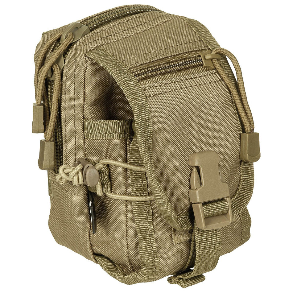 Army EDC Multi Use Utility Pouch Belt Or Vest Pouch Molle Coyote