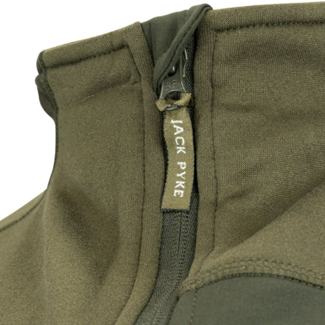 Jack Pyke Ashcombe Technical Fleece Jacket Green 