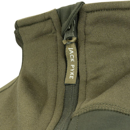 Jack Pyke Ashcombe Technical Fleece Jacket Green 
