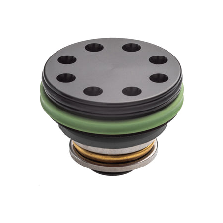 FPS Airsoft Gearbox CNC Ergal Double O-Ring Ball Bearing Piston Head 