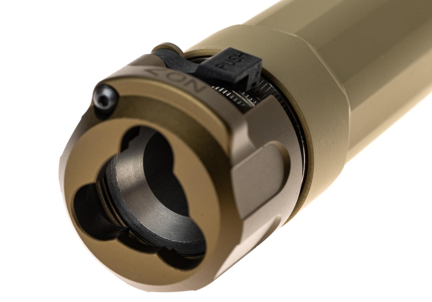 5KU MP5 Airsoft Silencer For Umarex (VFC) and TM Tan
