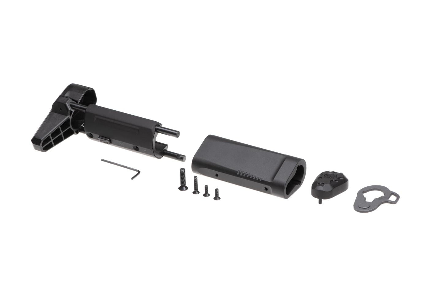 Krytac Compact Carbine AEG Stock CCS Black