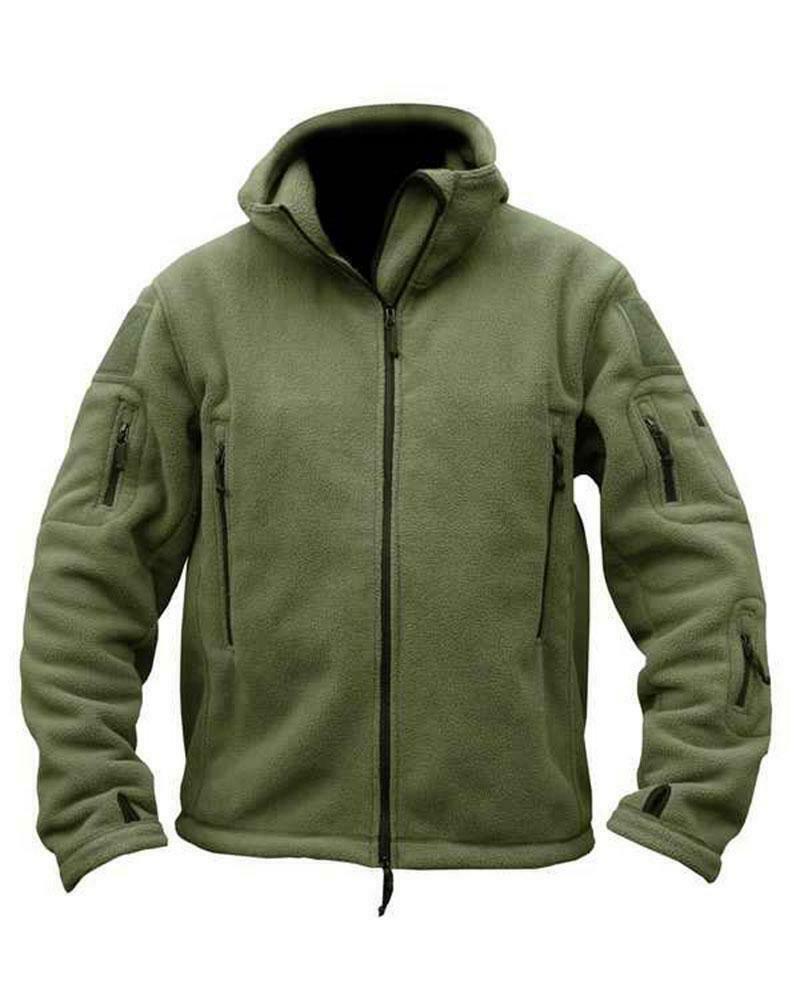 Kombat Recon Hoodie Fleece Green