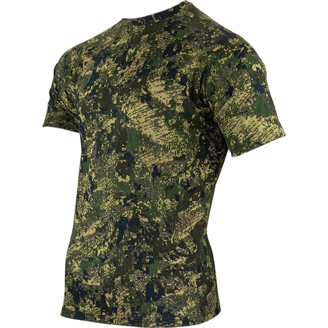 Jack Pyke Mens Quick Wick T-Shirt Digicam Camo