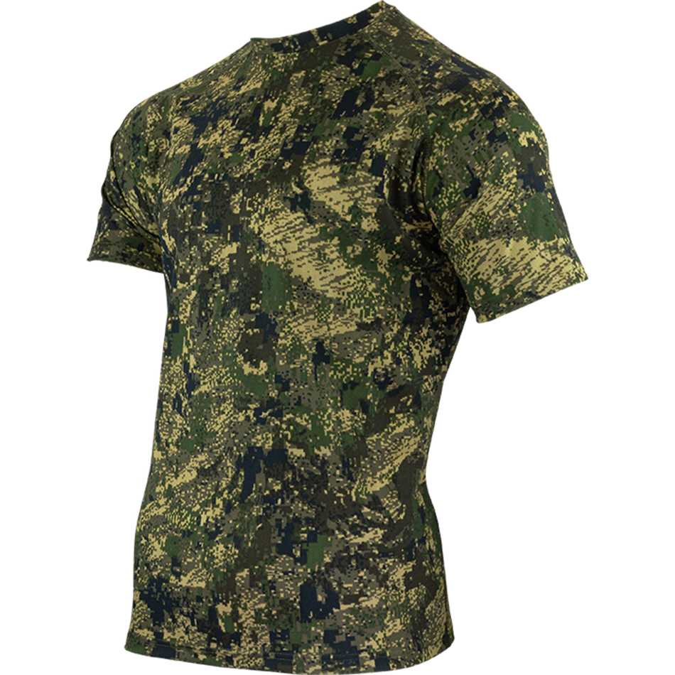 Jack Pyke Mens Quick Wick T-Shirt Digicam Camo