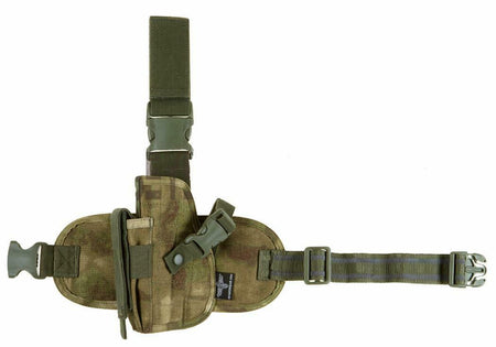Invader Gear Drop Leg Panel Airsoft Pistol Holster Everglade LH