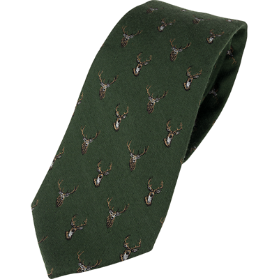 Jack Pyke Stag Country Wear Silk Tie 