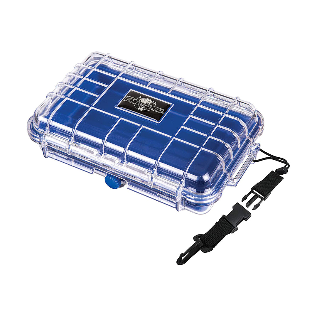 Flambeau HD Tuff Gear Box Blue Clear 7.5” 