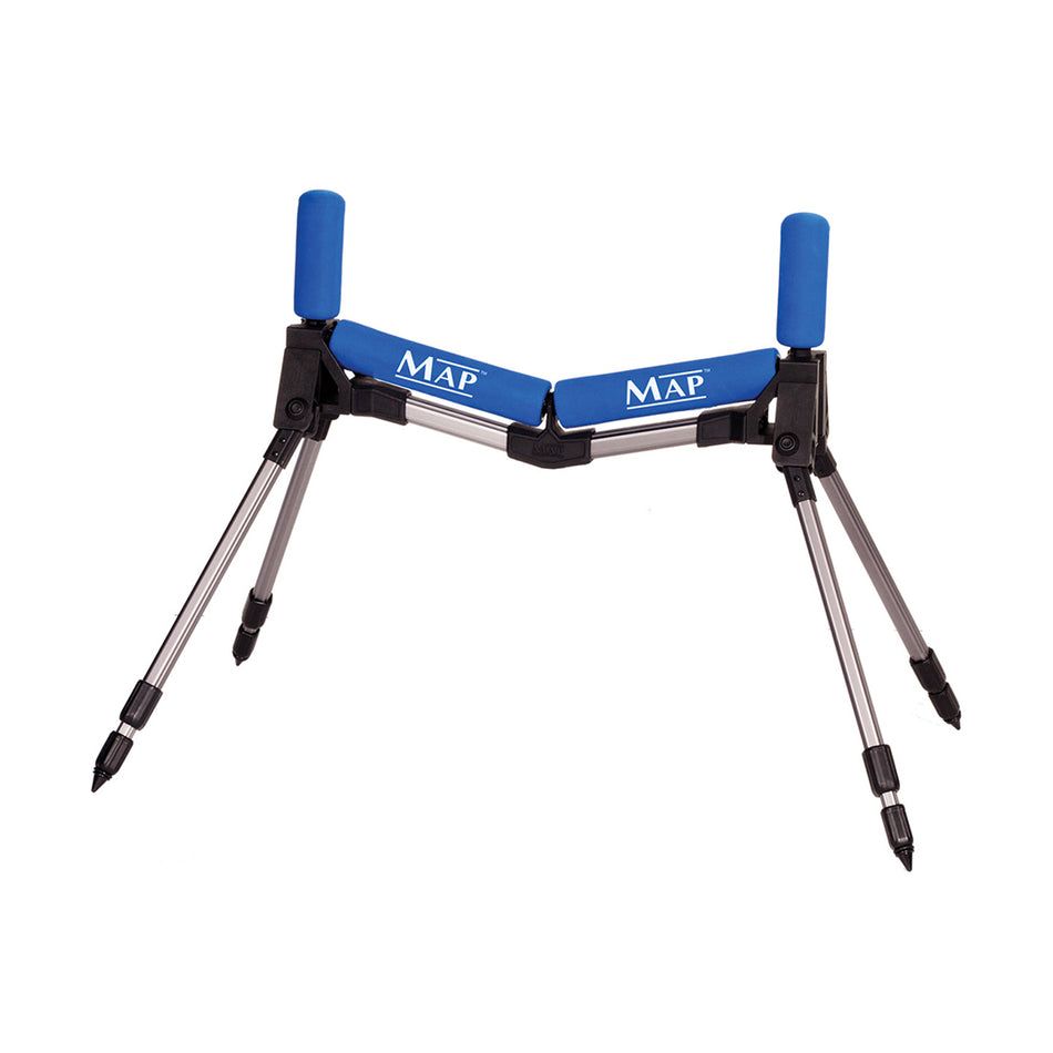 Map Flat V Fishing Pole Roller Rest