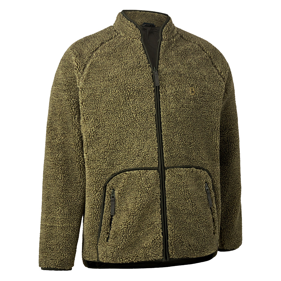 Deerhunter Mens Germania Fibre Pile Fleece Jacket Cypress