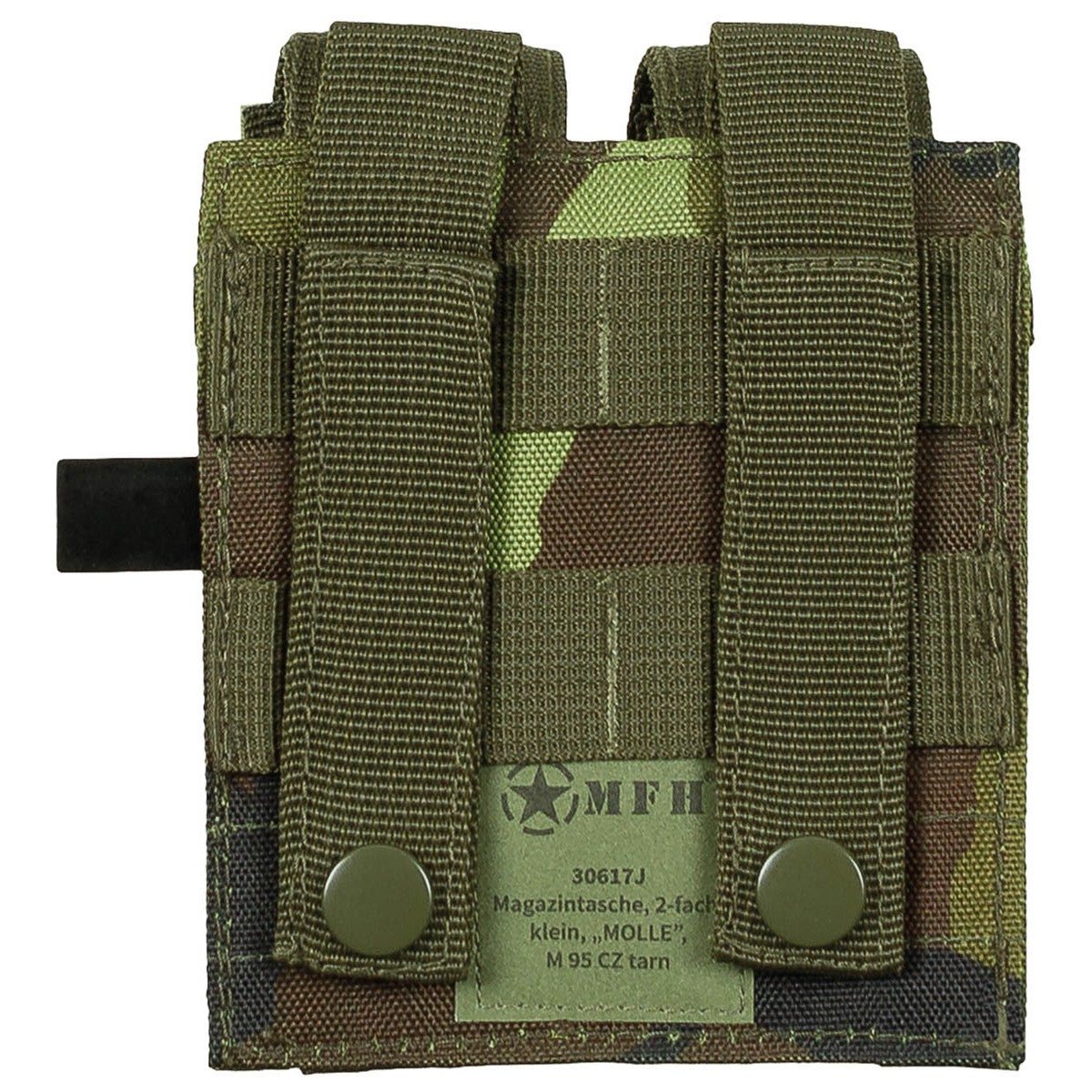 MFH Airsoft Double Pistol Magazine Pouch Czech M95 Camo
