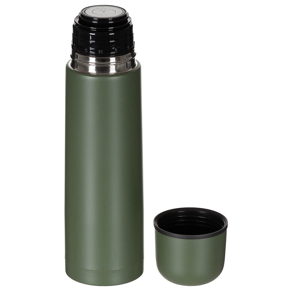 Fox Vacuum Thermos Stainless Steel Flask 1000ml Green