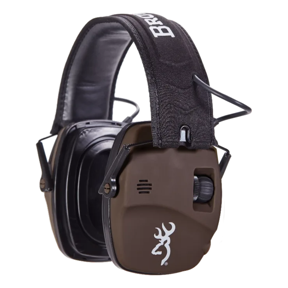 Browning Hearing Protector BDM EarmuffS Ear Defenders Bluetooth Olive Black
