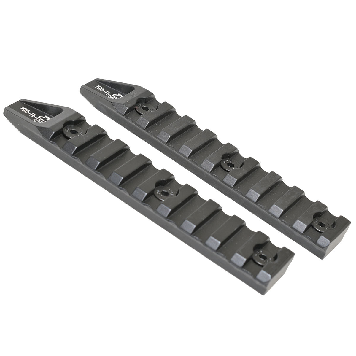 ARES Amoeba 4.5" KeyMod Rail Sections Black 2 Pack