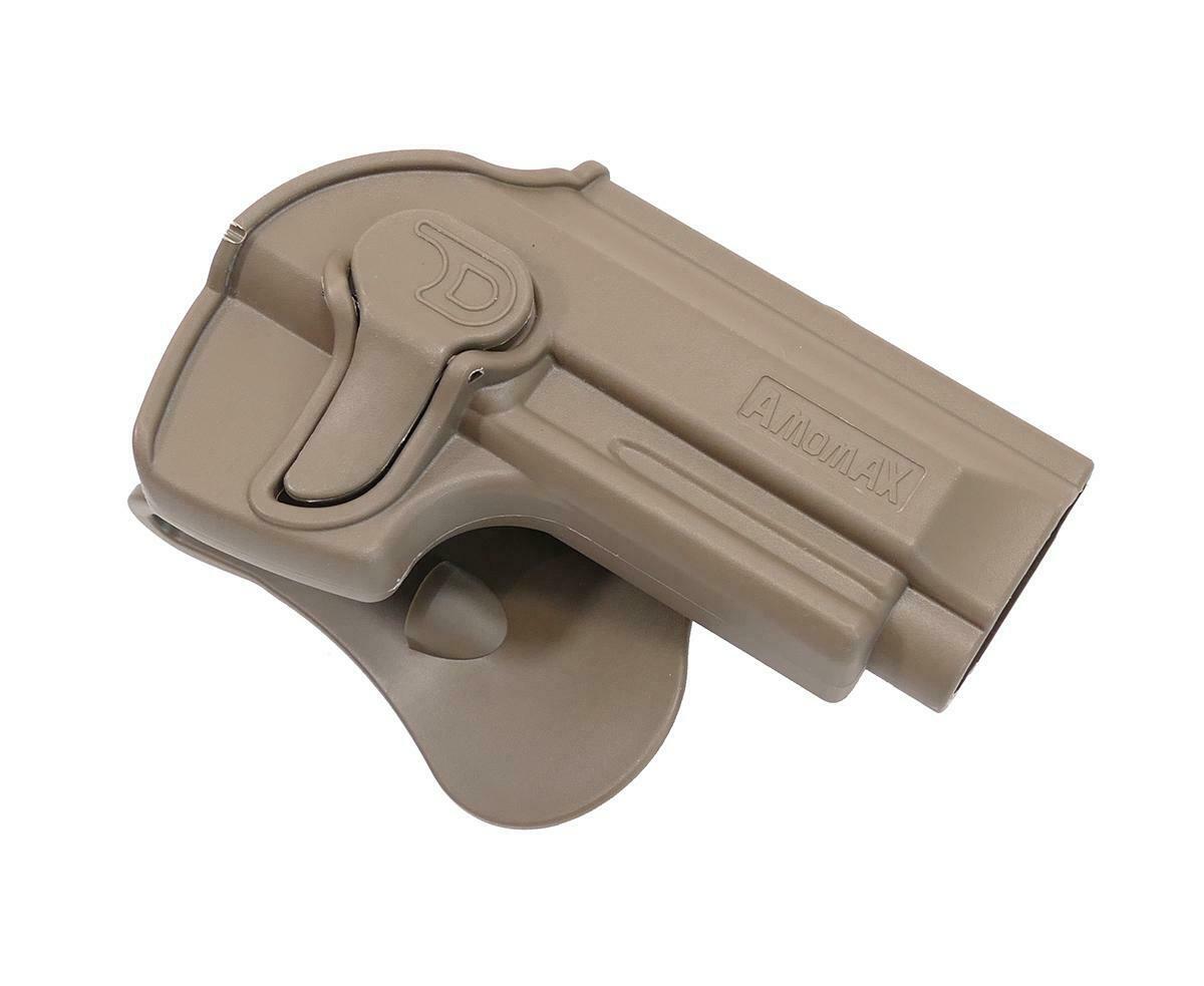 Amomax Retention Holster M9 FDE R/H  