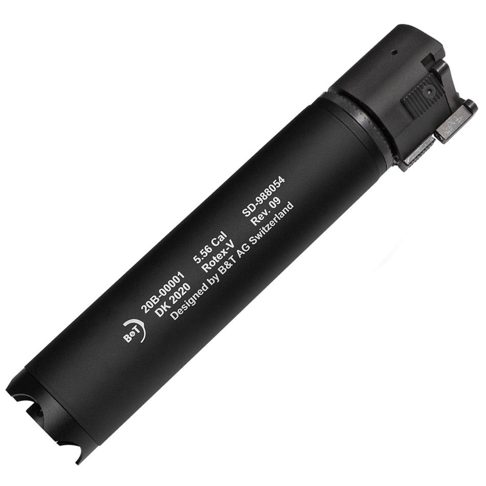 ASG B&T Rotex-V Barrel Extension Mock Suppressor 197mm Black 