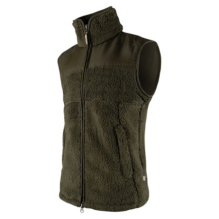 Jack Pyke Sherpa Mens Fleece Gilet Dark Olive 