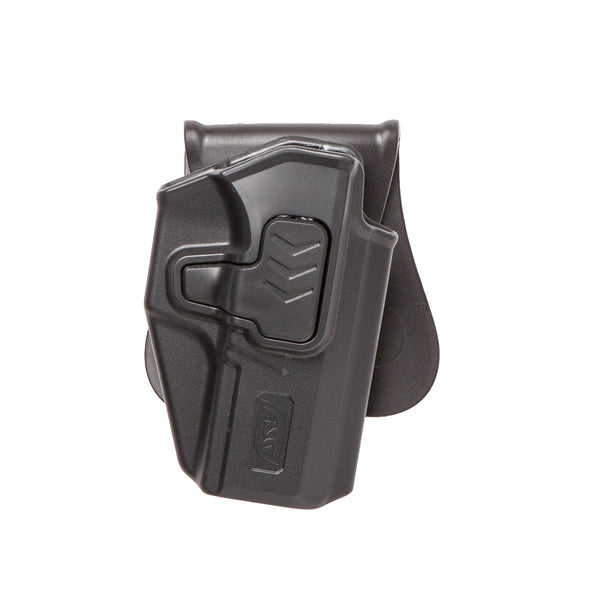 ASG CZ P-10C Pistol Holster Poly Roto Retention Black